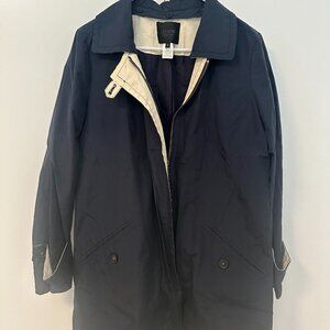 J.Crew Collection Navy Midi Day Coat 6